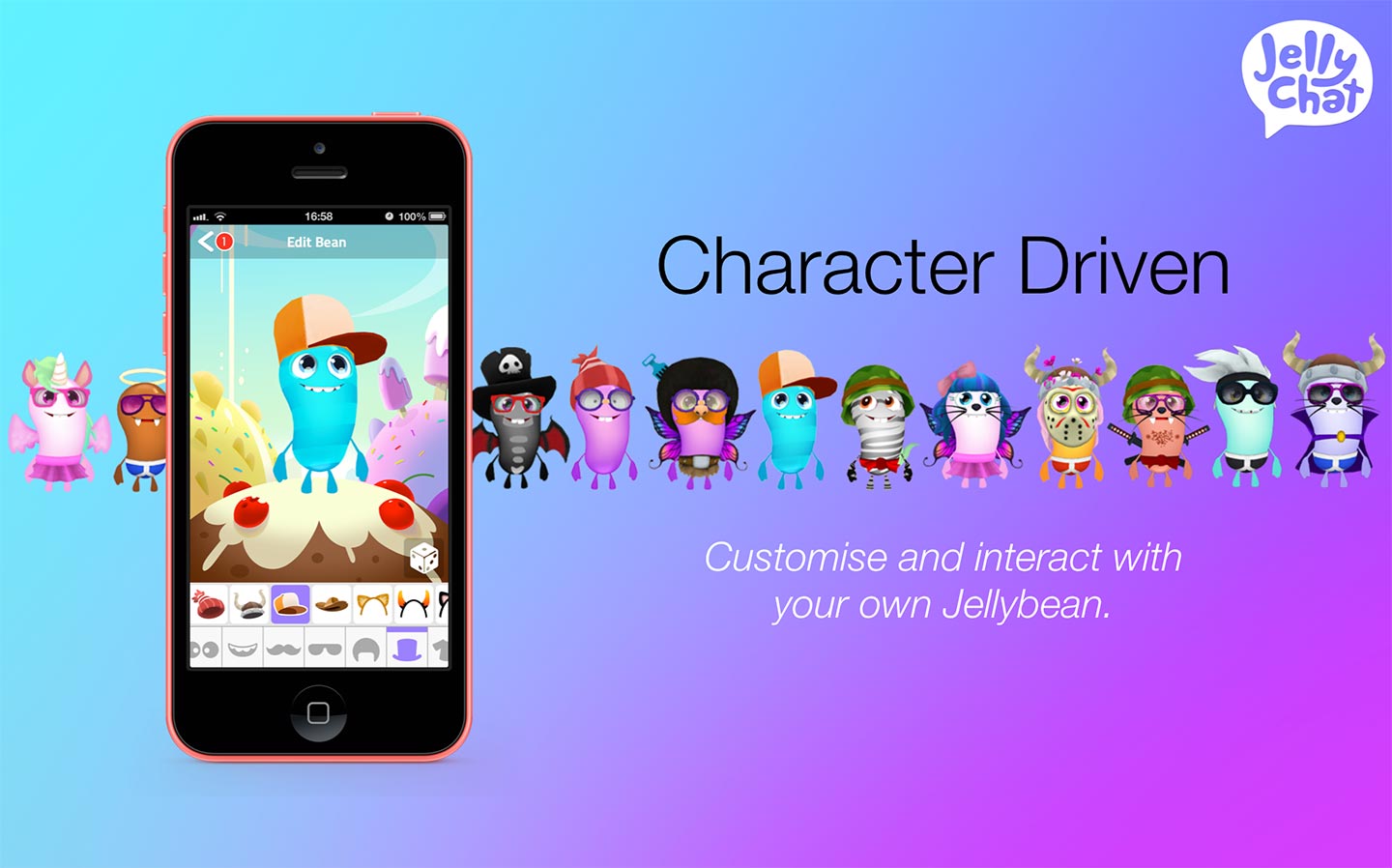 JellyChat v1.0 - Character driven
