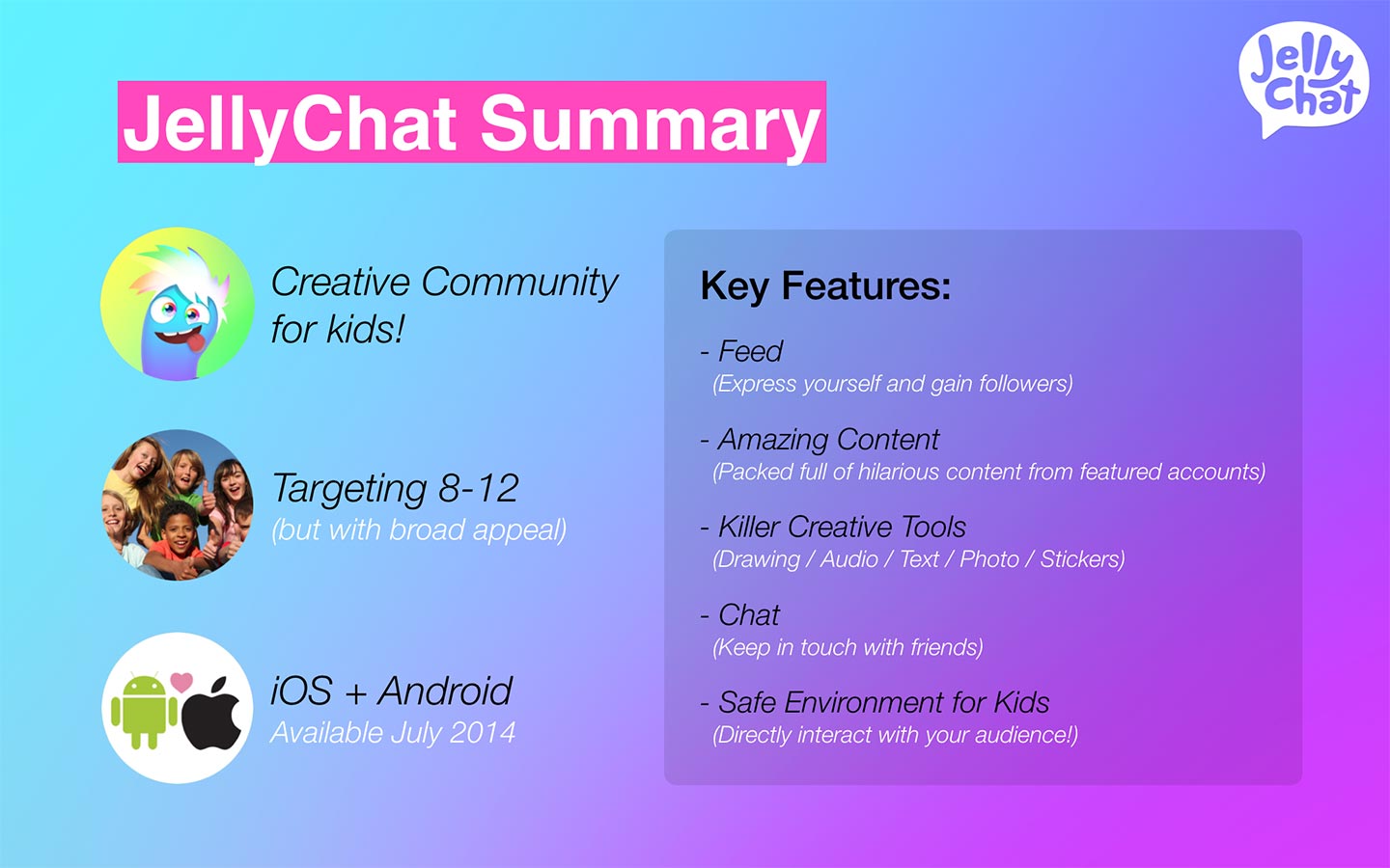 JellyChat v2.0 - Summary